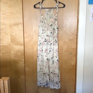Floral wrap dress